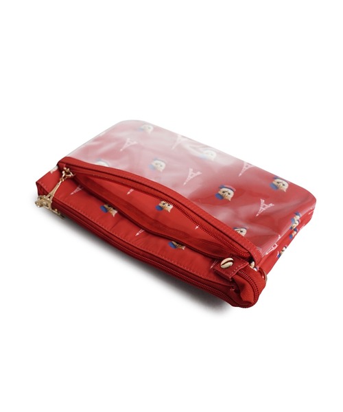 「PAUL & JOE ACCESSOIRES」 ショルダーバッグ FREE レッド レディース_画像5