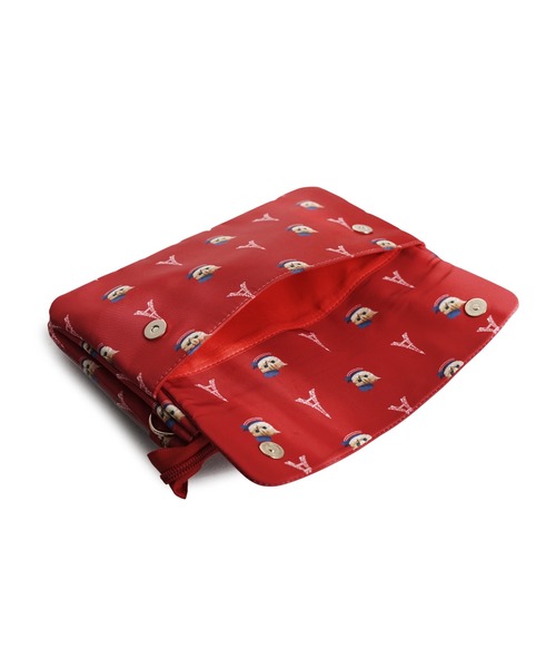 「PAUL & JOE ACCESSOIRES」 ショルダーバッグ FREE レッド レディース_画像6