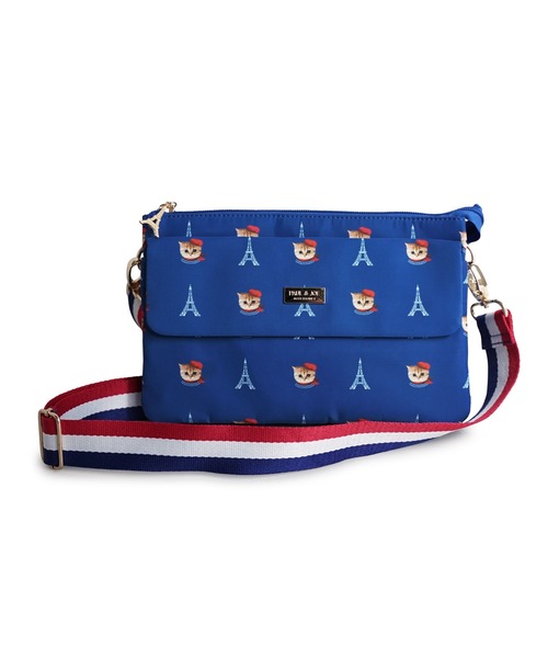 「PAUL & JOE ACCESSOIRES」 ショルダーバッグ FREE レッド レディース_画像9