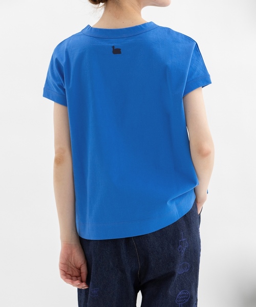 「nop de nod」 半袖Tシャツ 3 ブラック レディース_画像7