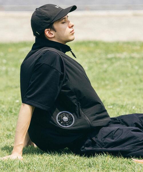 URBAN RESEARCH Sonny Label 空調服 ブラック ベスト URBAN RESEARCH（アーバンリサーチ） ダウンベスト ベスト LOWERCASE
