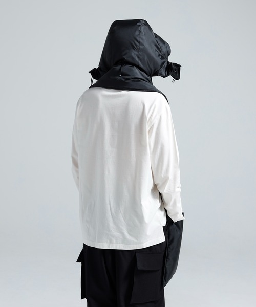 Y-3 マフラー PADDED HOODED SCARF メンズ レディース : ZOZOTOWN
