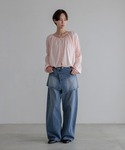 tシャツ 2WAYオフショルロングスリーブ 1...の詳細画像1