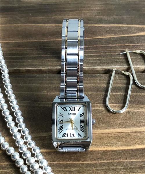 CASIO 腕時計 カシオ クォーツ スタンダード アナログ スクエア