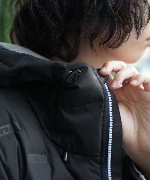 FILA（フィラ） コート アウター 「FILA」レディースアルミプリント 