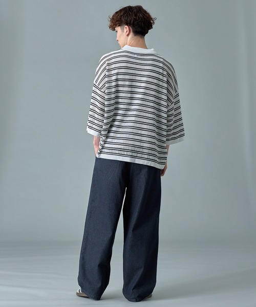 デニム・ジーパン RONRON WIDE DENIM PANTS MEDIUM BLUE RR24APT3538MB MUSINSA | RONRON WIDE DENIM PANTS MEDIUM BLUE