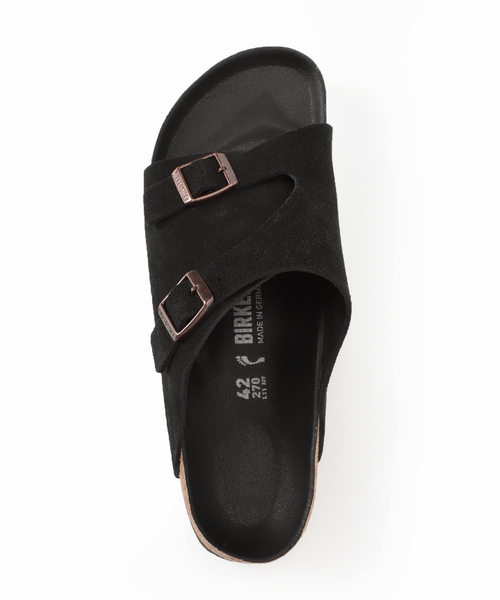 【別注】 ＜BIRKENSTOCK＞ チューリッヒ ブラック　　27cm BIRKENSTOCK（ビルケンシュトック） サンダル 「別注」 チューリッヒ