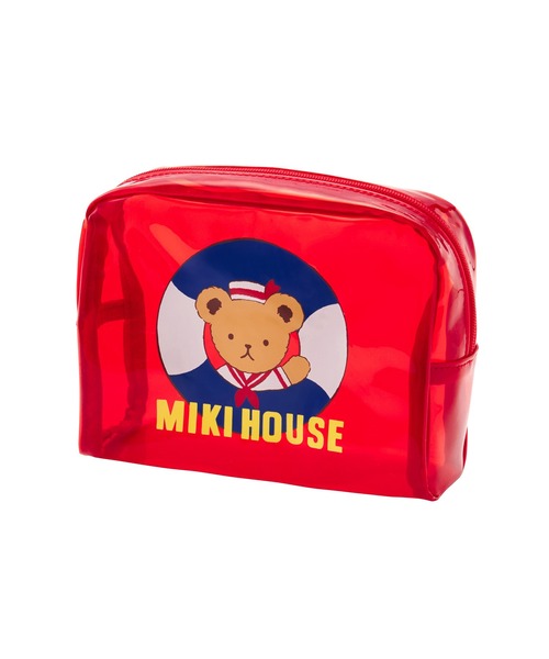 MIKI HOUSE（ミキハウス） ミキハウスベア スクエアポーチ : ZOZOTOWN 