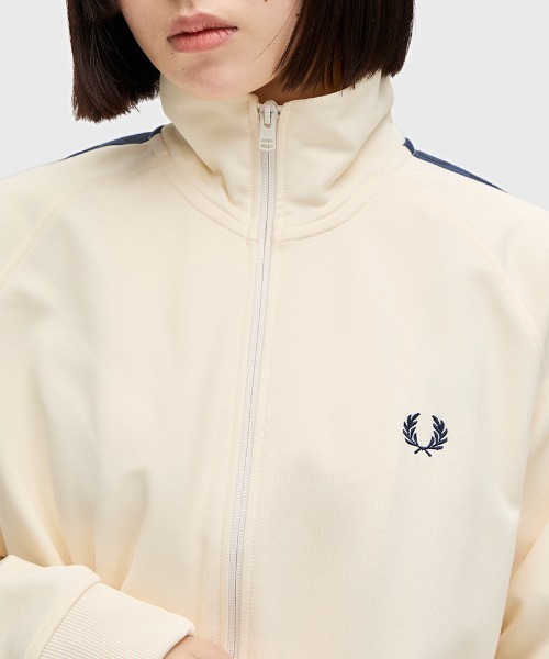 FRED PERRY ジャージ Contrast Tape Track Jacket／フレッド