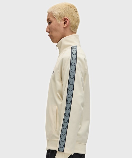 FRED PERRY ジャージ Contrast Tape Track Jacket／フレッド