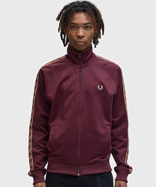 FRED PERRYフレッドペリーのスウェットジャケット　送料無料　Mサイズ Half Zip Sweatshirt(S 102：BLACK): | FRED PERRY JAPAN | フレッド