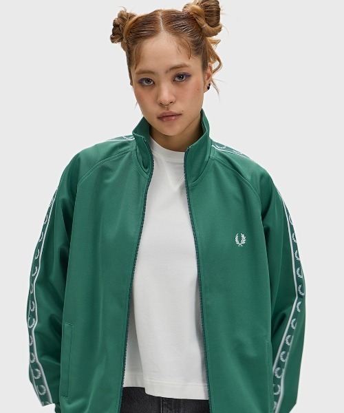 FRED PERRY（フレッドペリー） ジャージ Contrast Tape Track Jacket