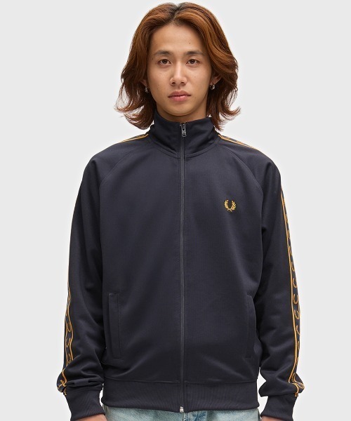 fred perry トラックスーツ FRED PERRY（フレッドペリー） ジャージ Contrast Tape Track Jacket