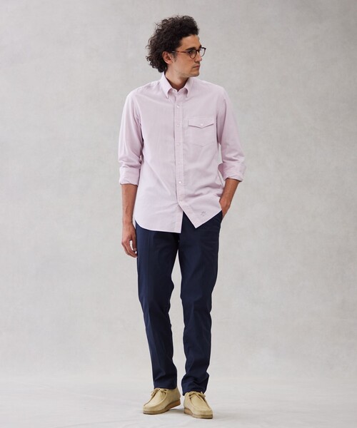【新品】J.PRESS HYBRID LINEN ボタンダウンシャツ J.PRESS｜【HYBRID LINEN】ボタンダウンシャツ | Rakuten