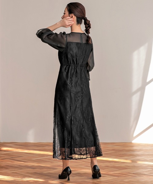 epic day（エピックデイ） ドレス レースロングマーメイドドレス