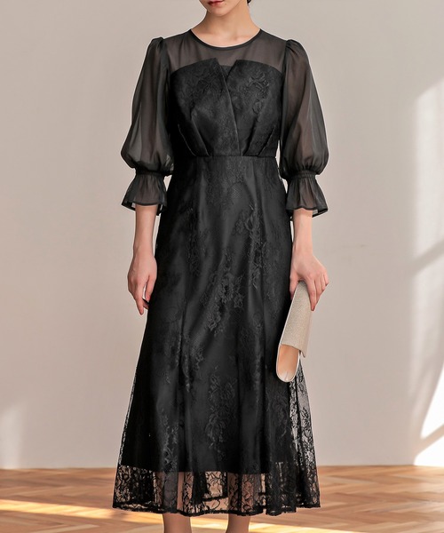 epic day（エピックデイ） ドレス レースロングマーメイドドレス