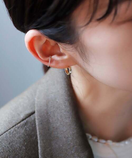 ピアス リムクロッシングピアス レディースの画像