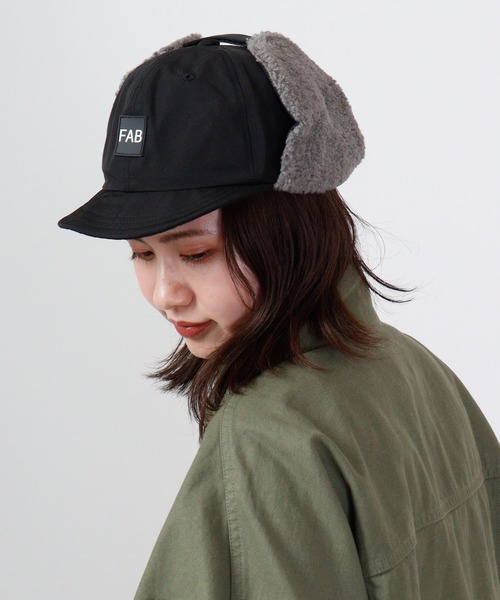 Fabulous（ファビュラス） キャップ 帽子 ナイロンワッペンボア
