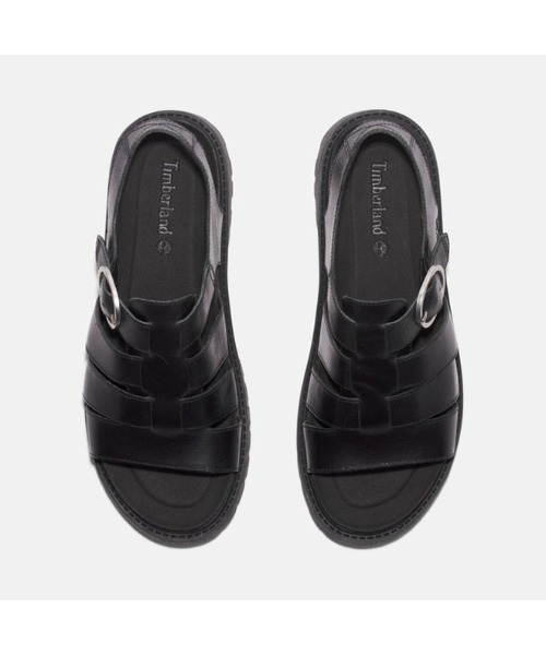 【TIMBERLAND】フィッシャーマンレザーサンダル★国内発 Timberland サンダル レディース クレアモン ウェイ