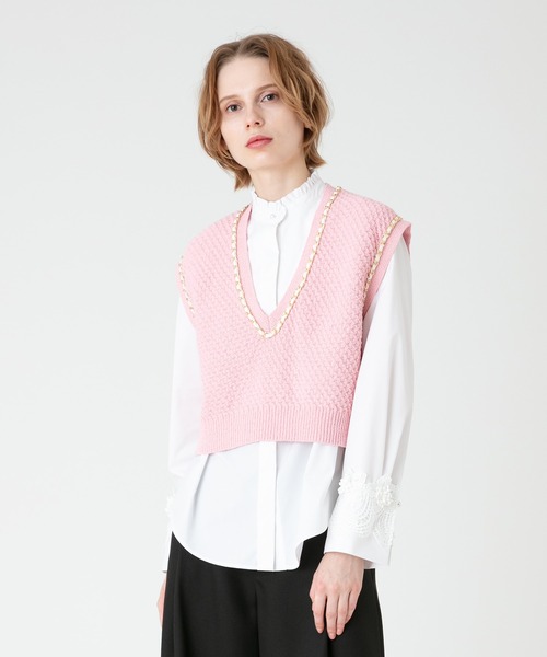 【新品未使用】willfully ショートボレロ&ニットベスト 新品未使用】willfully ショートボレロ&ニットベスト WILLFULLY