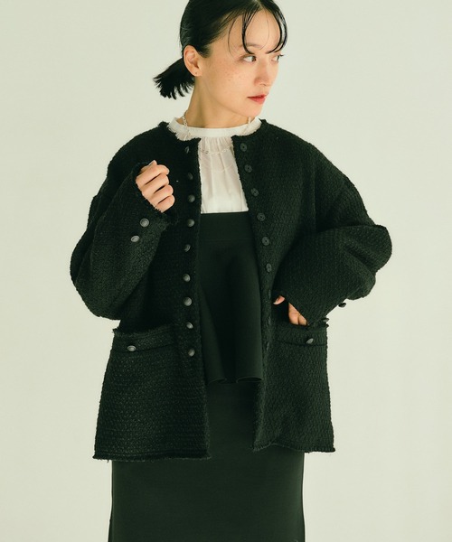 pual ce cin ニット セーター 「Du noir」スポンディッシュ