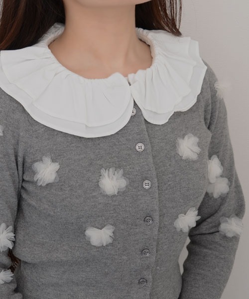 TONE SELECT GOODS つけ襟 付け襟 「resonance」フリルデザイン つけ襟