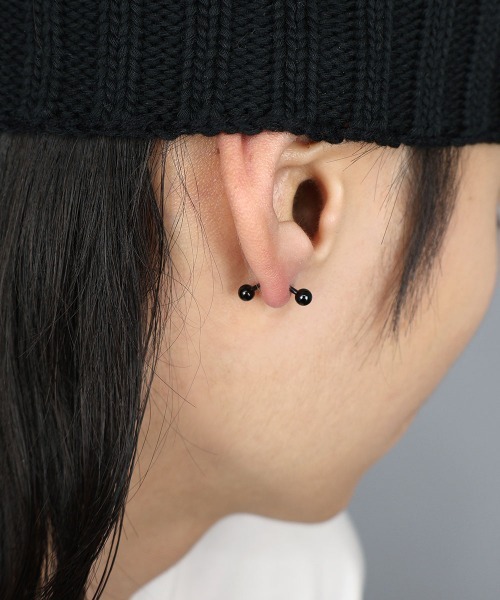 ピアス バナナバーベル ボディピアス 16G (片耳用) / サージカル  