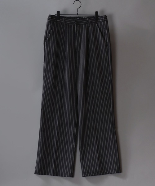 SITRY（シトリー） ワイドパンツ スラックス 2026SS新柄追加 1Tuck