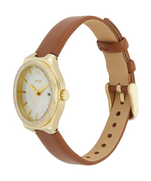 FOSSIL 腕時計 フォッシル レディース アナログ レザー BQ3957