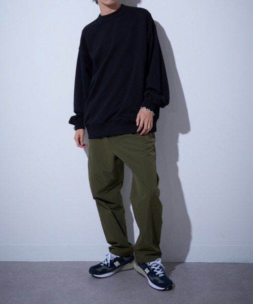 POLO CLUB ブラックカーゴパンツ ウエストゴム ポケット付き WOODENDOLL (ウッディンドール) サイドポケット ウエストゴム カーゴ