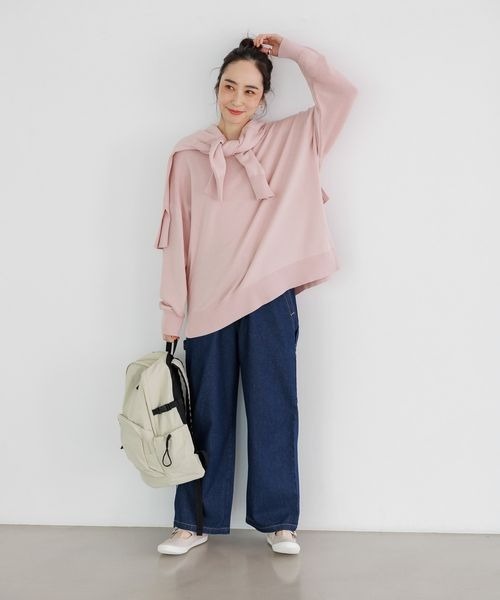 「studio CLIP」 イージーパンツ XLARGE インディゴブルー レディース 84129709ZOZOTOWN Yahoo!店