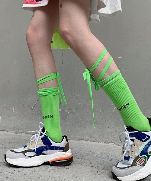 c.u.l 靴下 紐付き カラーソックス cula899 レディース : ZOZOTOWN