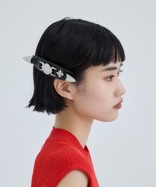 TOGA（トーガ） ヘアクリップ 「TOGA TOO/トーガトゥ」Metal leather