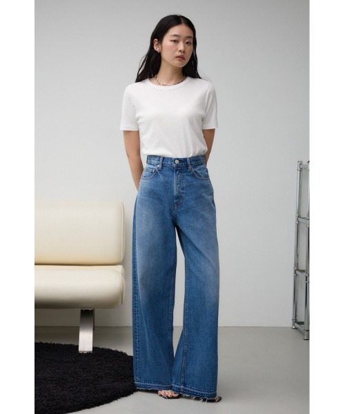 デニム・ジーパン Sandbeige Jeans Blue 楽天市場】【裾直し無料】SOMETHING サムシング レディース