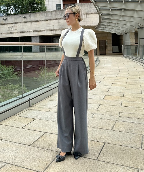JENNE －3キロ美脚パンツ　グレー パンツ −3キロ美脚パンツ レディース : ZOZOTOWN Yahoo!店
