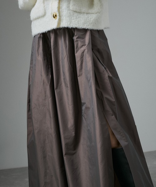 SALON adam et rope' スカート タフタフォルムスカート