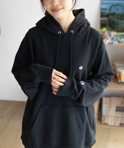 パーカー REVERSE WEAVE10oz  Hooded Sweatshirt/リバースウィーブ10オンスフーデッドスウェットシャツ レディース Champion パーカー REVERSE WEAVE10oz Hooded Sweatshirt