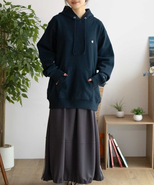 パーカー REVERSE WEAVE10oz  Hooded Sweatshirt/リバースウィーブ10オンスフーデッドスウェットシャツ レディース Champion パーカー REVERSE WEAVE10oz Hooded Sweatshirt
