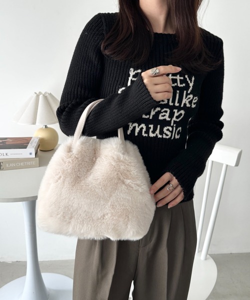 CLEA ショルダーバッグ バッグ 2WAYフェイクファーショルダーバッグ