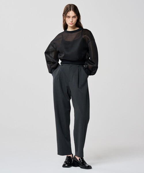 uncrave ブラウス シャツ シアー ラッセル トップス（uncrave