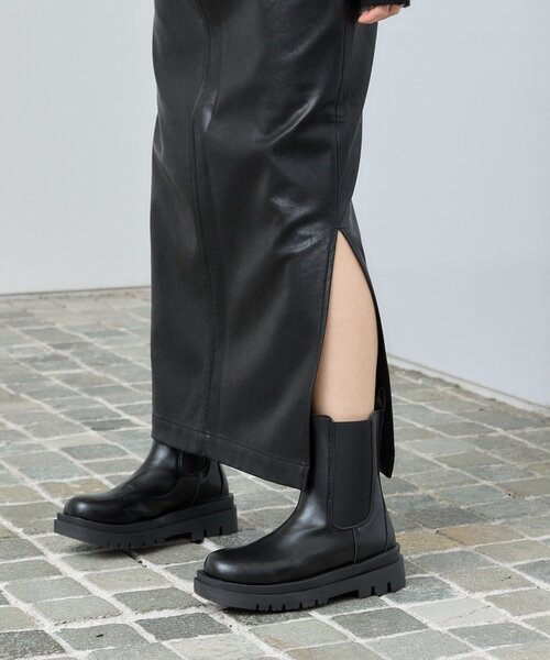【美品】LUI'S ルイス ショートサイドゴアレザーブーツ Lui's（ルイス）の「サイドゴアブーツ（ブーツ）」 - WEAR