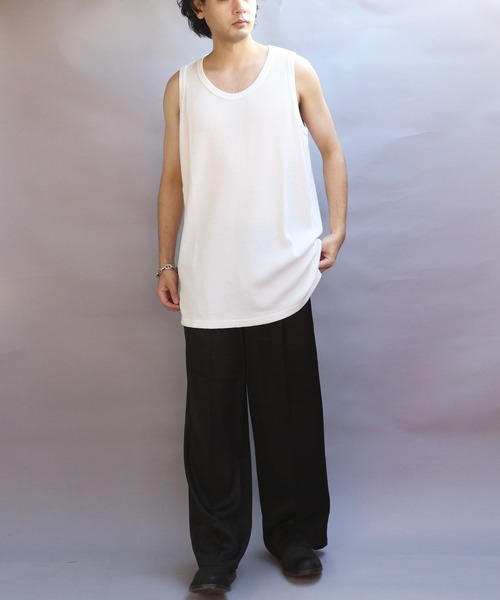 8 スラックス カラーワイドパンツ メンズ レディース : ZOZOTOWN