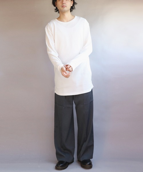 8 スラックス カラーワイドパンツ メンズ レディース : ZOZOTOWN