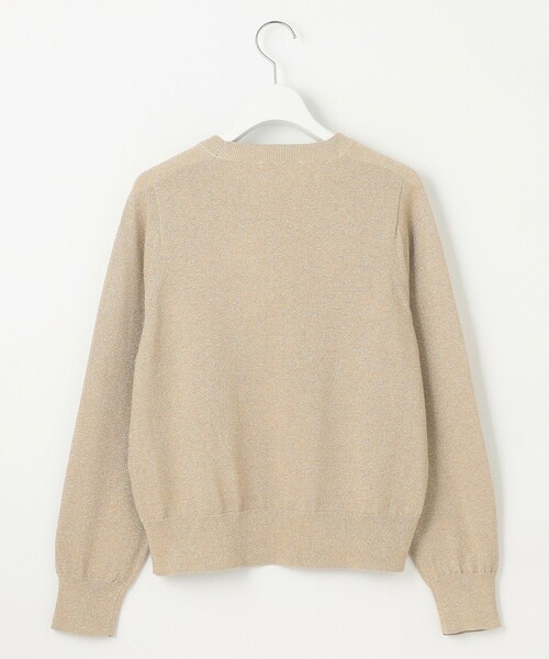 ニット セーター エンブレムロゴステッチニット レディース ITEMS URBANRESEARCH ニット セーター ステッチクルーネック