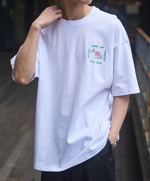 ANDRÉ グラフィックオーバーサイズTシャツ OVERSIZED GRAPHIC TEE / オーバーサイズドグラフィックティー
