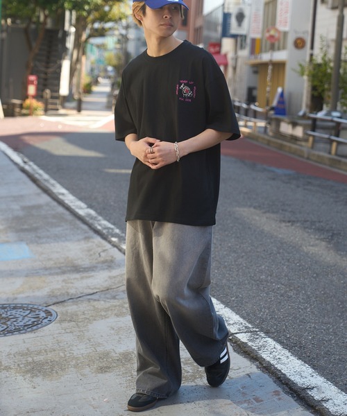 AIRWALK tシャツ 「AIRWALK」ワンポイントグリップスケート