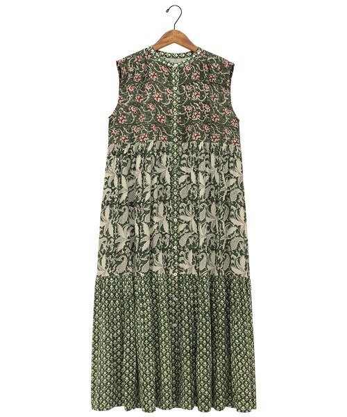 チチカカ（TITICACA） ワンピース シックブロックティアードワンピース