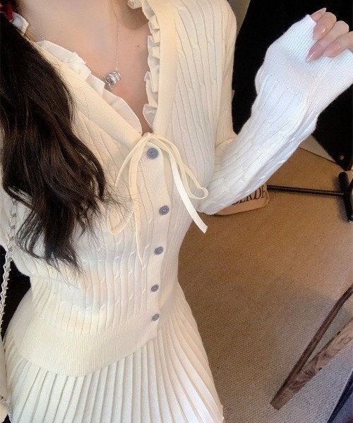 ALMO セットアップ 「LAMPOON」ニットセットアップ レディース