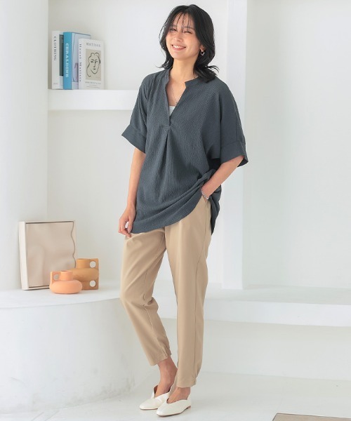 1% パンツ　新品タグ付 パンツ タック入りジョガーパンツ レディース : ZOZOTOWN Yahoo