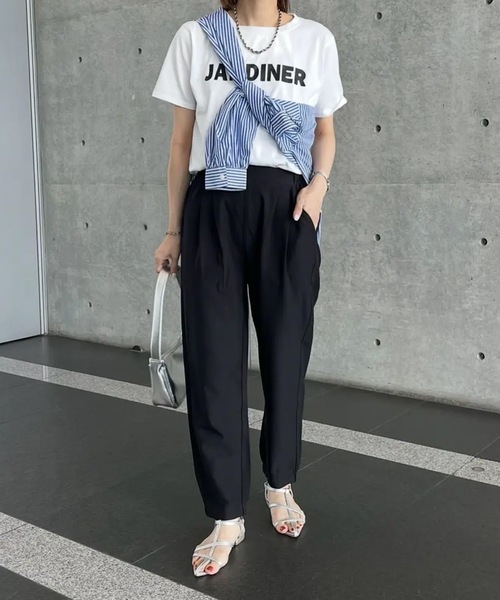 パンツ タック入りジョガーパンツ レディース : ZOZOTOWN Yahoo